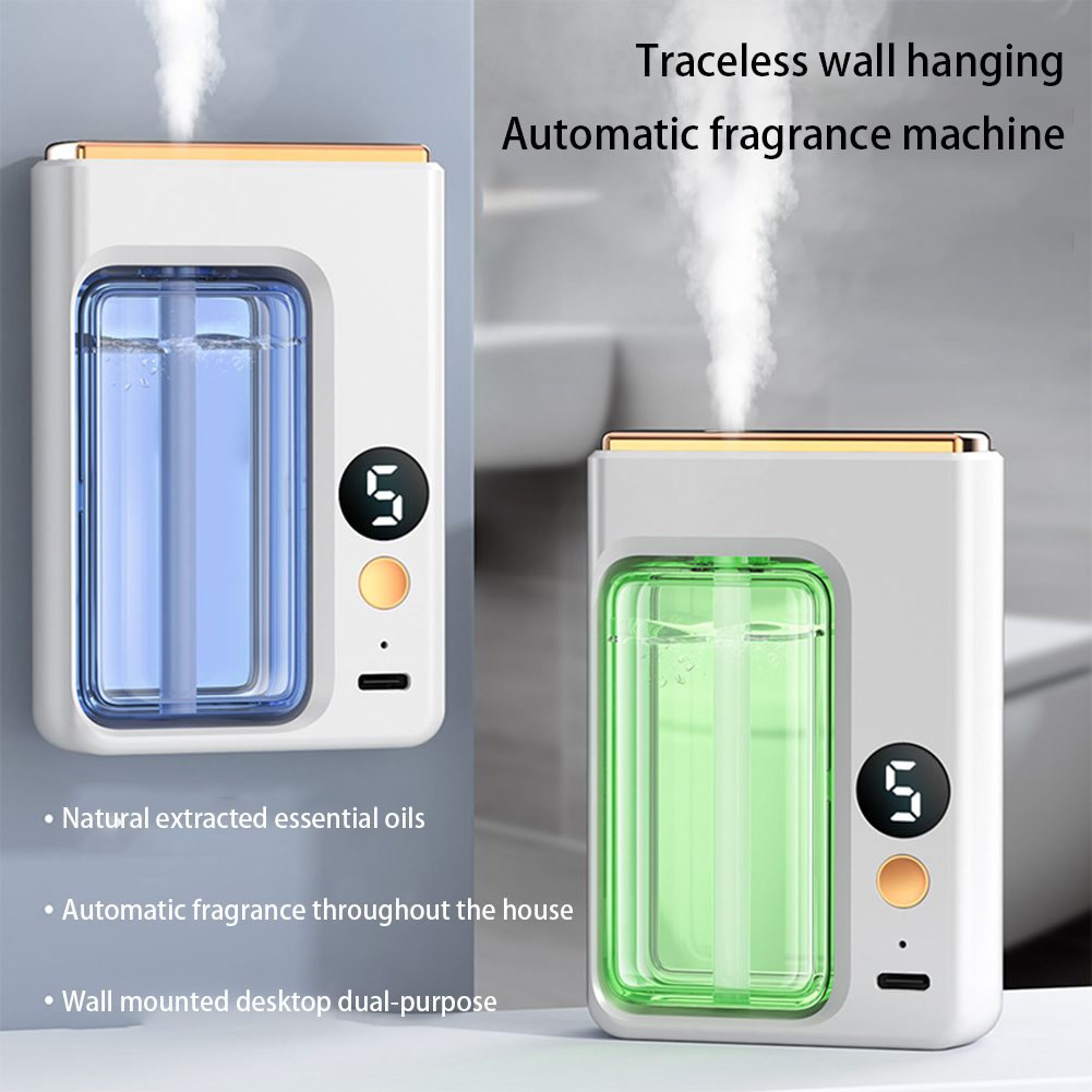 Fragrance Home Decor - Aromatherapy Diffuser Wireless Wall‑Hanging Portable Aromatherapy