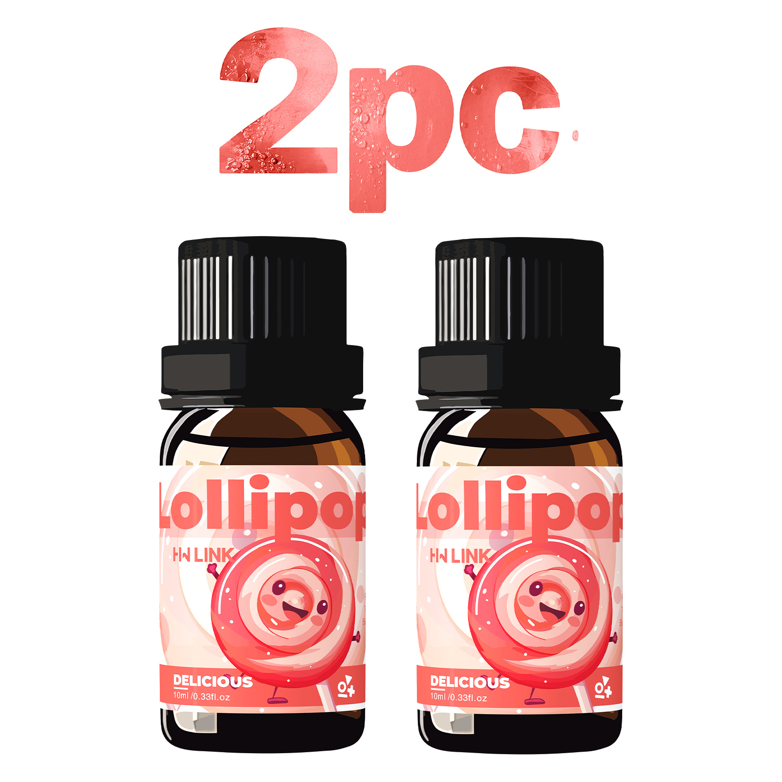 Home Fragrance Essence - 2pc Delicious Essential Oils for Candles