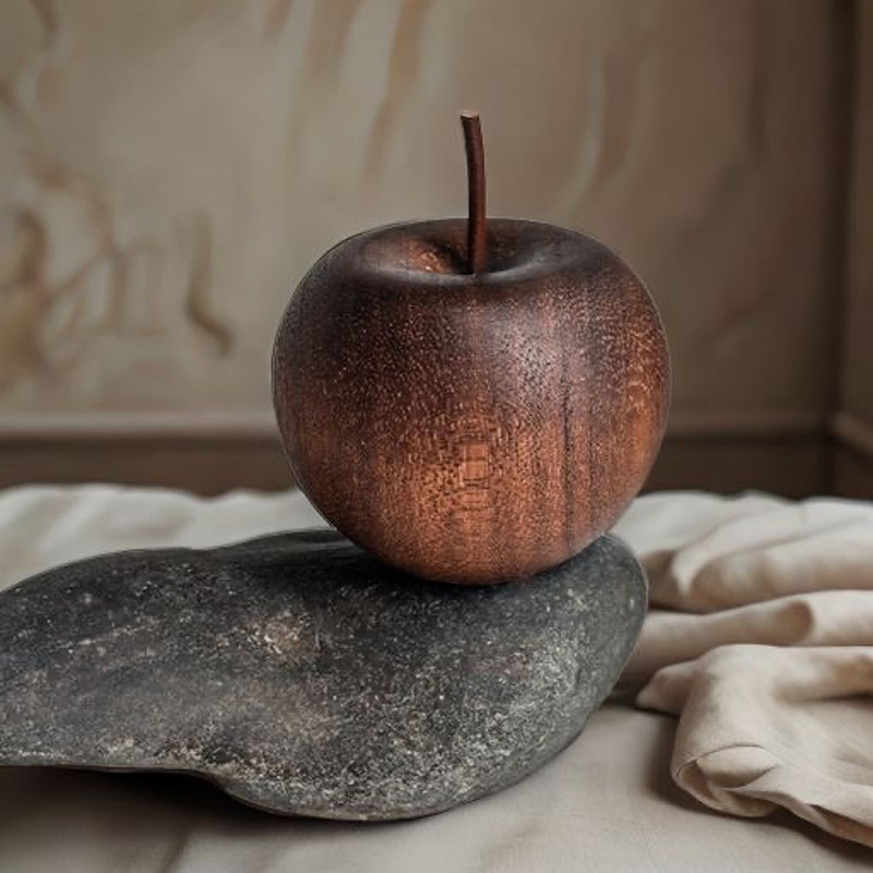 1PCS Of Wooden Apple Shaped Es - đánh giá và giá Fragrance Home Decor