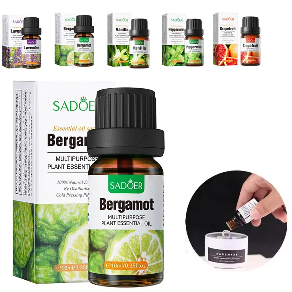 SADOER 10ml Bergamot Essential - đánh giá và giá Home Fragrance Bergamot