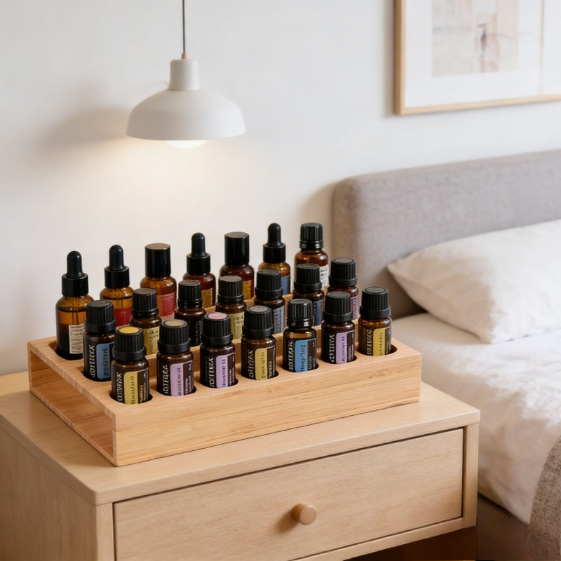 Pine Wood Essential Oil Storag - đánh giá và giá Home Fragrance Essence