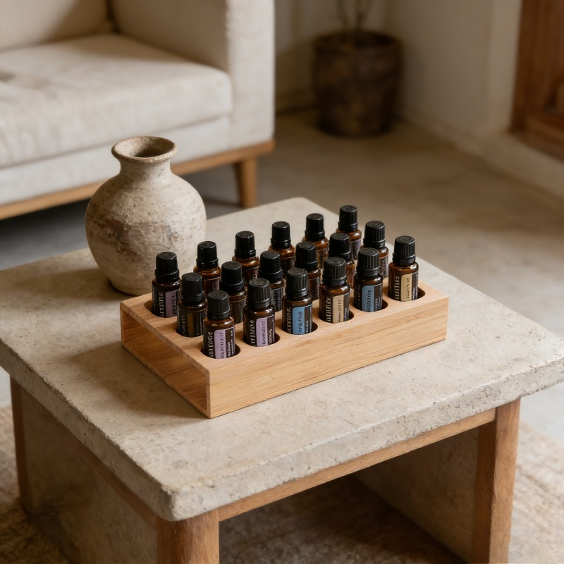 Pine Wood Essential Oil Storag - đánh giá và giá Home Fragrance Essence