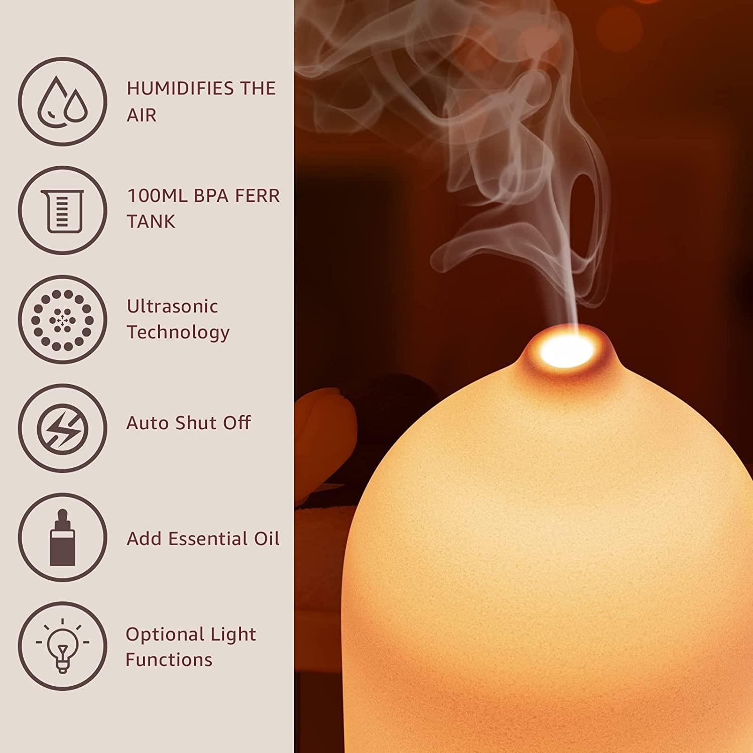 100ml Ceramic Essential Oil Di - đánh giá và giá Home Fragrance Essence