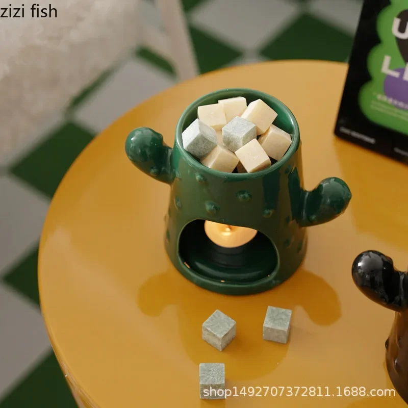 Cactus Ceramic Aromatherapy St - đánh giá và giá Wax Melt Burner