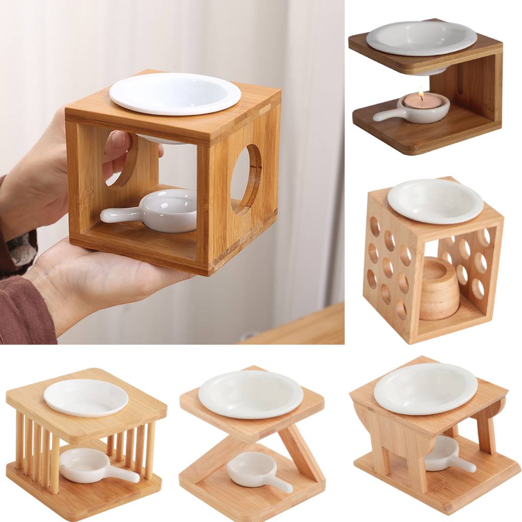 Gỗ Đốt Tinh Dầu Bằng Gốm Sứ Sá - đánh giá và giá Wax Melt Burner